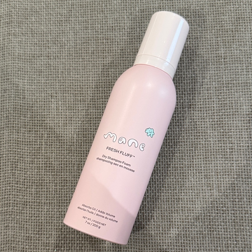Mane Fresh Fluff Dry Shampoo Foam shampooing sec absorbs oil adds volume hair